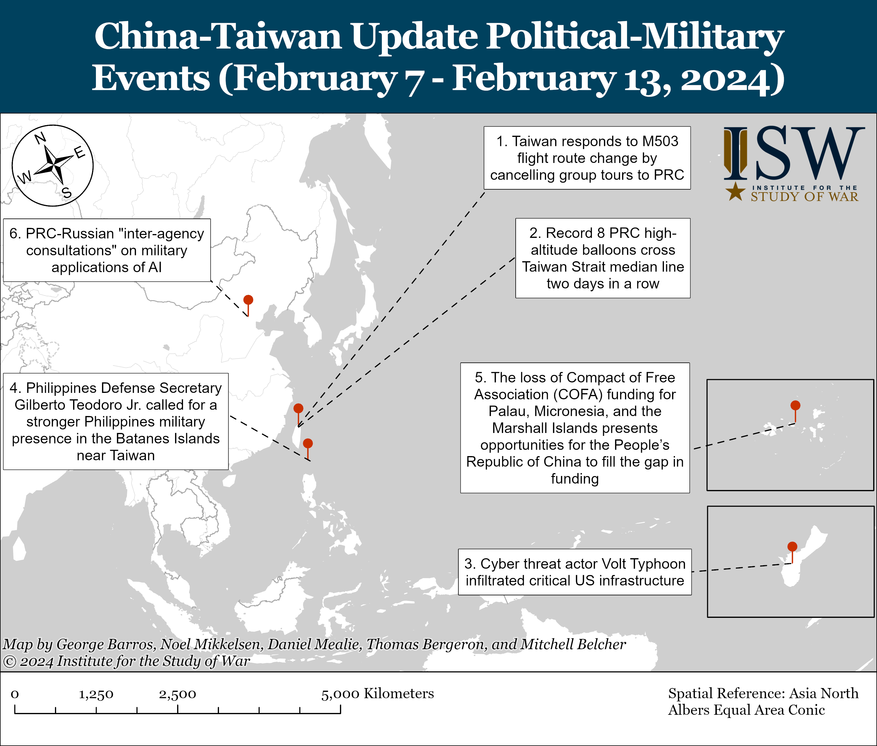 ISW Blog: China-Taiwan Weekly Update, February 15, 2024